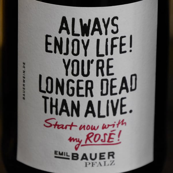 Emil Bauer Rosé Always Enjoy Life