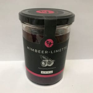 Fruchtaufstrich Himbeer-Limette